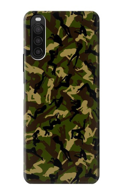 S3356 Sexy Girls Camo Camouflage Case Cover Custodia per Sony Xperia 10 III