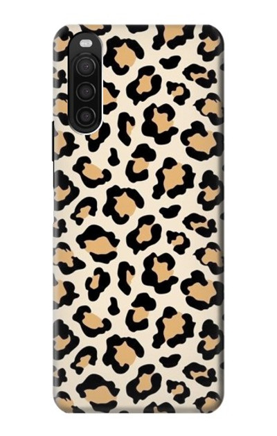 S3374 Fashionable Leopard Seamless Pattern Case Cover Custodia per Sony Xperia 10 III