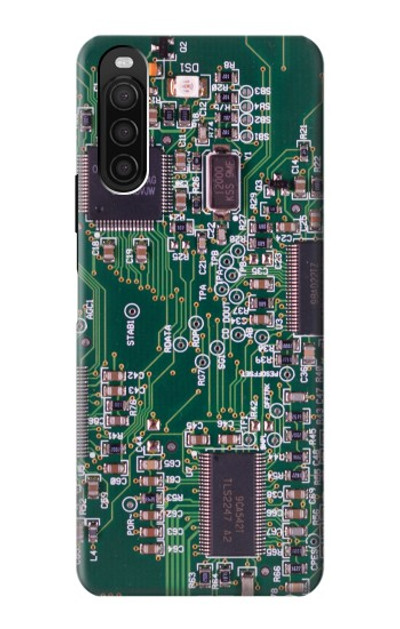 S3519 Electronics Circuit Board Graphic Case Cover Custodia per Sony Xperia 10 III