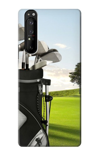 S0067 Golf Case Cover Custodia per Sony Xperia 1 III