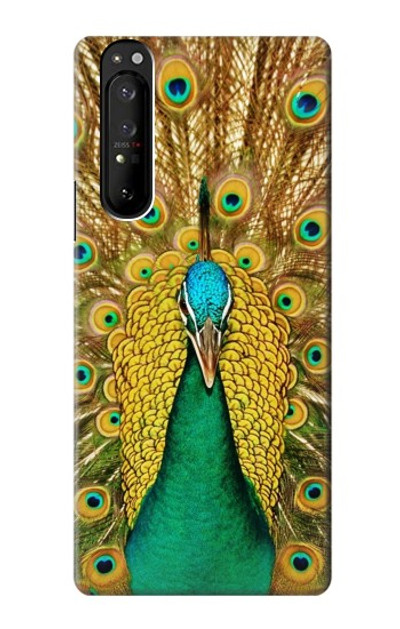 S0513 Peacock Case Cover Custodia per Sony Xperia 1 III