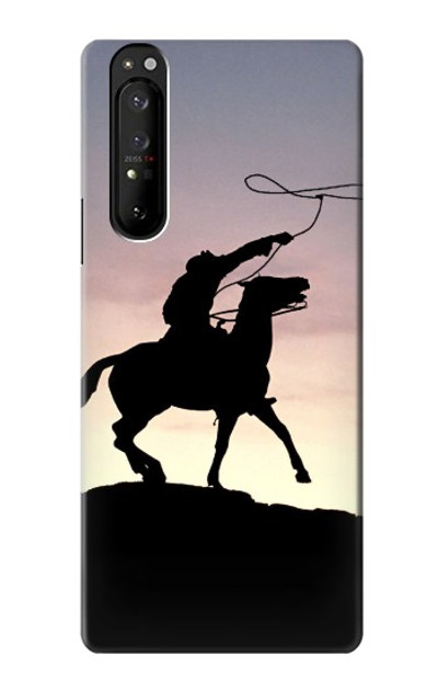 S0773 Cowboy Case Cover Custodia per Sony Xperia 1 III S0773 Cowboy Case Cover Custodia per Sony Xperia 1 III