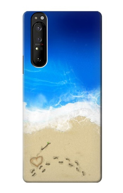 S0912 Relax Beach Case Cover Custodia per Sony Xperia 1 III