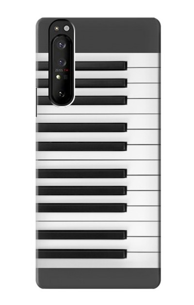 S2082 One Octave Piano Case Cover Custodia per Sony Xperia 1 III S2082 One Octave Piano Case Cover Custodia per Sony Xperia 1 III