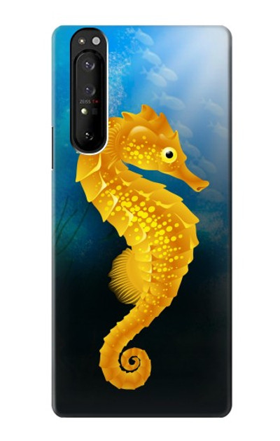 S2444 Seahorse Underwater World Case Cover Custodia per Sony Xperia 1 III