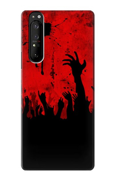 S2458 Zombie Hands Case Cover Custodia per Sony Xperia 1 III