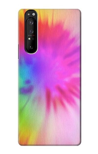 S2488 Tie Dye Color Case Cover Custodia per Sony Xperia 1 III S2488 Tie Dye Color Case Cover Custodia per Sony Xperia 1 III
