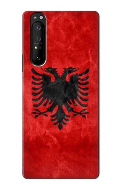 S2982 Albania Football Soccer Case Cover Custodia per Sony Xperia 1 III