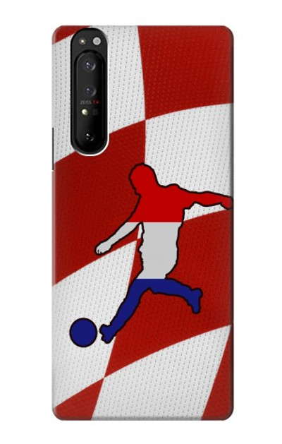 S2993 Croatia Football Soccer Case Cover Custodia per Sony Xperia 1 III