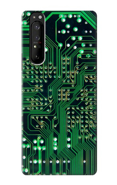 S3392 Electronics Board Circuit Graphic Case Cover Custodia per Sony Xperia 1 III