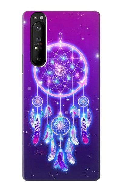 S3484 Cute Galaxy Dream Catcher Case Cover Custodia per Sony Xperia 1 III