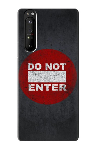 S3683 Do Not Enter Case Cover Custodia per Sony Xperia 1 III