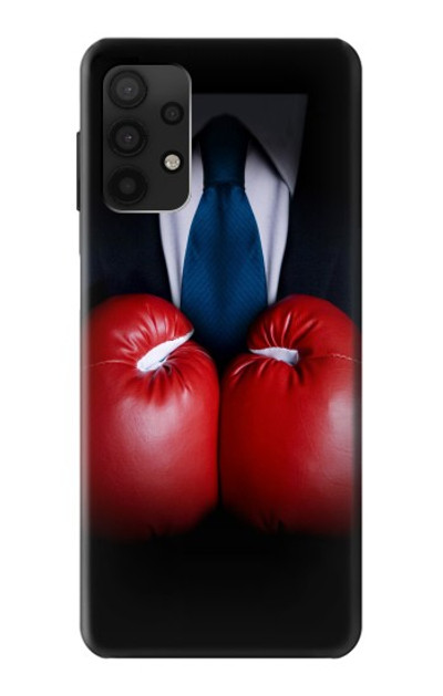 S2261 Businessman Black Suit With Boxing Gloves Case Cover Custodia per Samsung Galaxy A32 4G