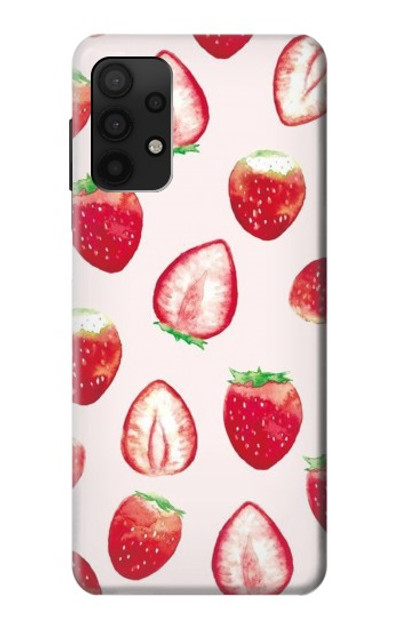 S3481 Strawberry Case Cover Custodia per Samsung Galaxy A32 4G