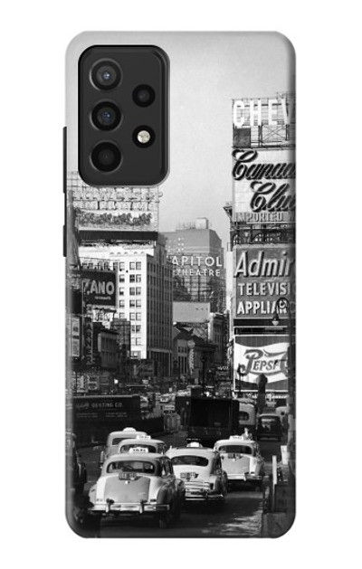 S0182 Old New York Vintage Case Cover Custodia per Samsung Galaxy A52, Galaxy A52 5G