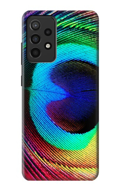 S0511 Peacock Case Cover Custodia per Samsung Galaxy A52, Galaxy A52 5G