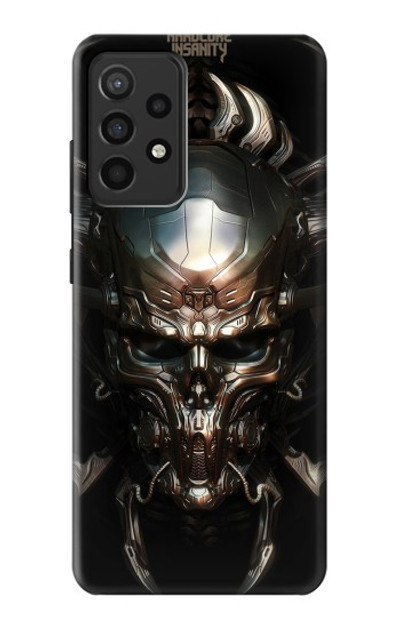 S1027 Hardcore Metal Skull Case Cover Custodia per Samsung Galaxy A52, Galaxy A52 5G