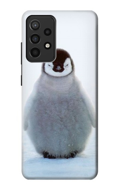 S1075 Penguin Ice Case Cover Custodia per Samsung Galaxy A52, Galaxy A52 5G