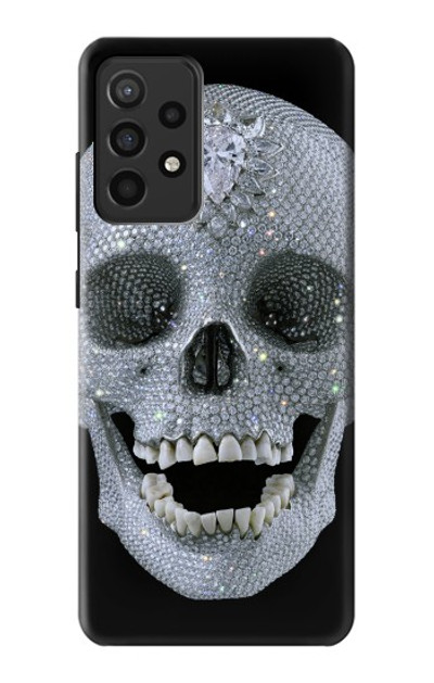 S1286 Diamond Skull Case Cover Custodia per Samsung Galaxy A52, Galaxy A52 5G