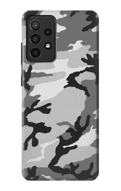 S1721 Snow Camouflage Graphic Printed Case Cover Custodia per Samsung Galaxy A52, Galaxy A52 5G