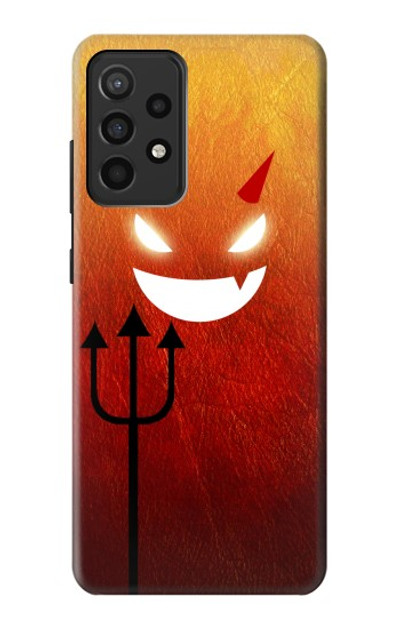 S2454 Red Cute Little Devil Cartoon Case Cover Custodia per Samsung Galaxy A52, Galaxy A52 5G S2454 Red Cute Little Devil Cartoon Case Cover Custodia per Samsung Galaxy A52, Galaxy A52 5G