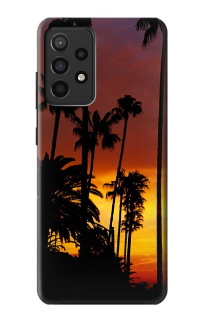S2563 California Sunrise Case Cover Custodia per Samsung Galaxy A52, Galaxy A52 5G