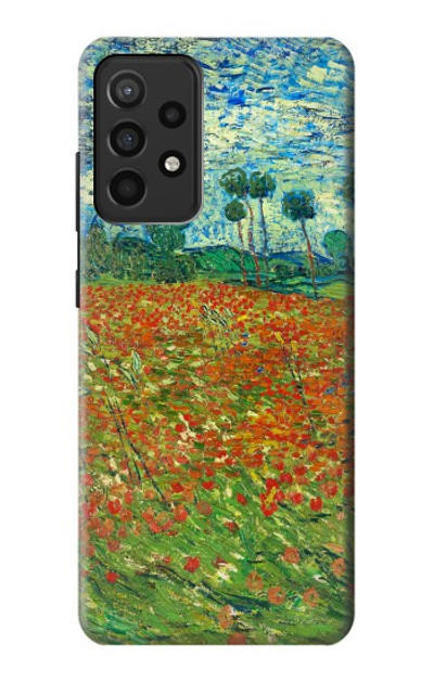 S2681 Field Of Poppies Vincent Van Gogh Case Cover Custodia per Samsung Galaxy A52, Galaxy A52 5G