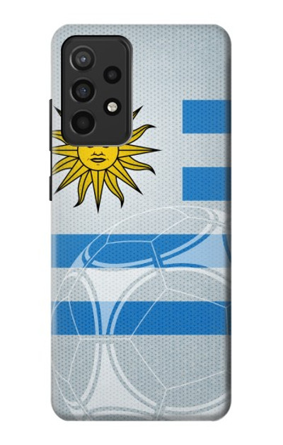 S2995 Uruguay Football Soccer Case Cover Custodia per Samsung Galaxy A52, Galaxy A52 5G