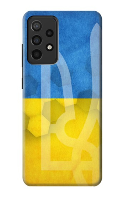 S3006 Ukraine Football Soccer Case Cover Custodia per Samsung Galaxy A52, Galaxy A52 5G