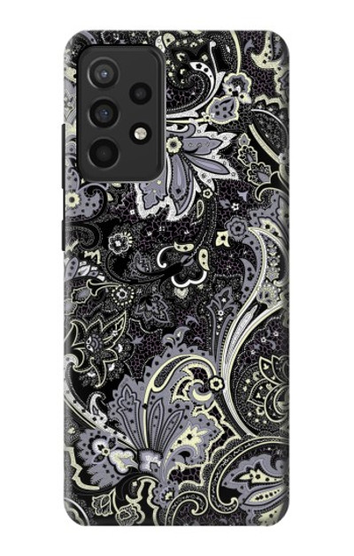 S3251 Batik Flower Pattern Case Cover Custodia per Samsung Galaxy A52, Galaxy A52 5G