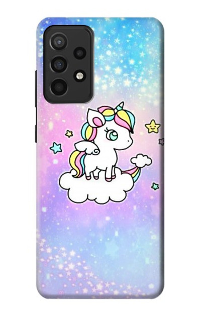 S3256 Cute Unicorn Cartoon Case Cover Custodia per Samsung Galaxy A52, Galaxy A52 5G