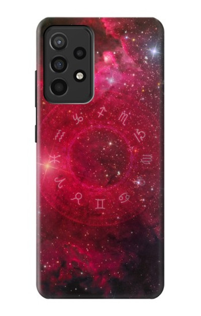 S3368 Zodiac Red Galaxy Case Cover Custodia per Samsung Galaxy A52, Galaxy A52 5G