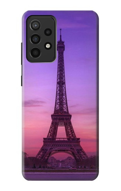 S3447 Eiffel Paris Sunset Case Cover Custodia per Samsung Galaxy A52, Galaxy A52 5G