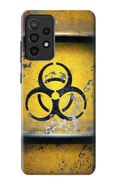 S3669 Biological Hazard Tank Graphic Case Cover Custodia per Samsung Galaxy A52, Galaxy A52 5G