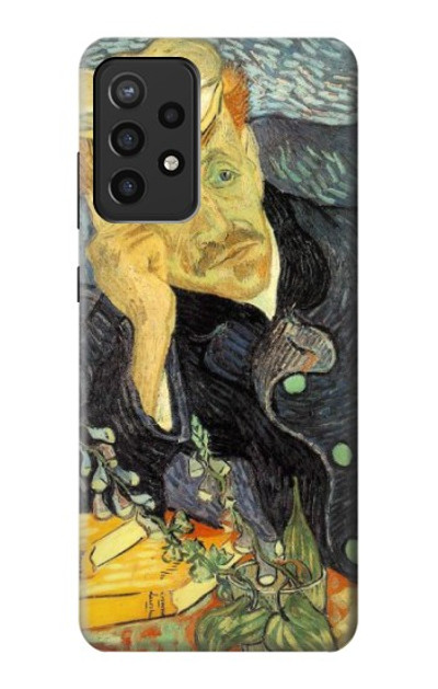 S0212 Van Gogh Portrait of Dr. Gachet Case Cover Custodia per Samsung Galaxy A72, Galaxy A72 5G