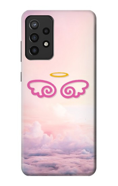 S2514 Cute Angel Wings Case Cover Custodia per Samsung Galaxy A72, Galaxy A72 5G