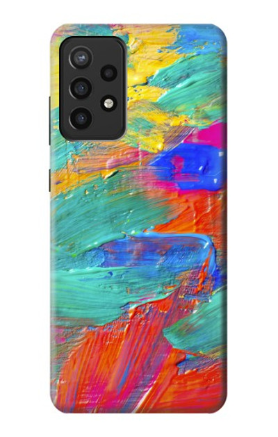 S2942 Brush Stroke Painting Case Cover Custodia per Samsung Galaxy A72, Galaxy A72 5G