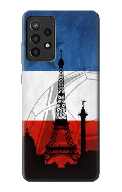 S2980 France Football Soccer Case Cover Custodia per Samsung Galaxy A72, Galaxy A72 5G