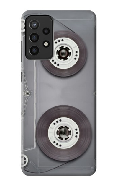 S3159 Cassette Tape Case Cover Custodia per Samsung Galaxy A72, Galaxy A72 5G