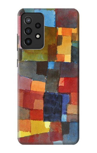 S3341 Paul Klee Raumarchitekturen Case Cover Custodia per Samsung Galaxy A72, Galaxy A72 5G