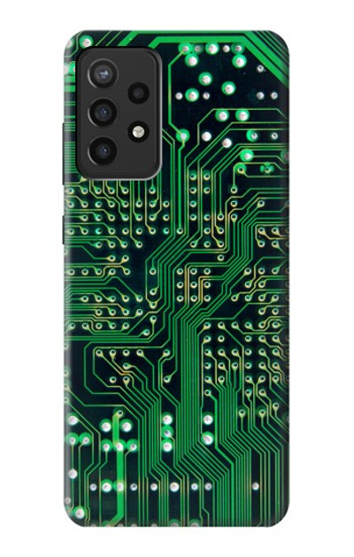 S3392 Electronics Board Circuit Graphic Case Cover Custodia per Samsung Galaxy A72, Galaxy A72 5G