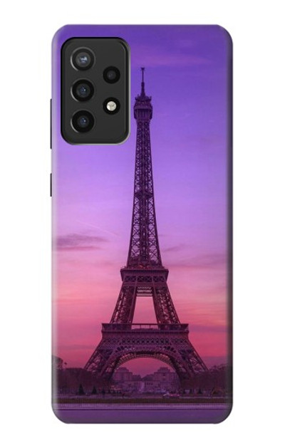 S3447 Eiffel Paris Sunset Case Cover Custodia per Samsung Galaxy A72, Galaxy A72 5G