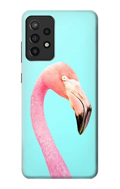 S3708 Pink Flamingo Case Cover Custodia per Samsung Galaxy A72, Galaxy A72 5G