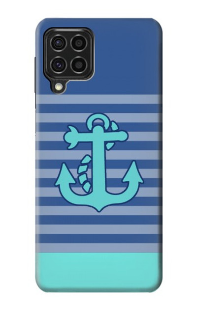 S2081 Nautical Anchor Case Cover Custodia per Samsung Galaxy F62