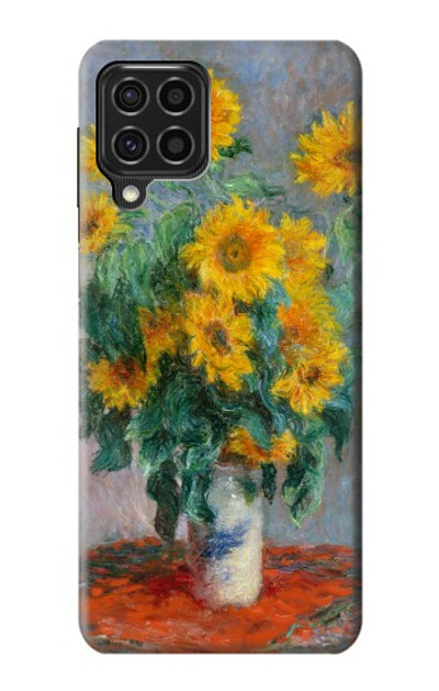 S2937 Claude Monet Bouquet of Sunflowers Case Cover Custodia per Samsung Galaxy F62