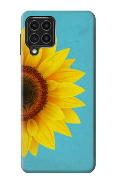 S3039 Vintage Sunflower Blue Case Cover Custodia per Samsung Galaxy F62