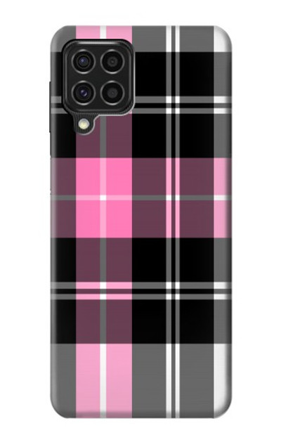 S3091 Pink Plaid Pattern Case Cover Custodia per Samsung Galaxy F62