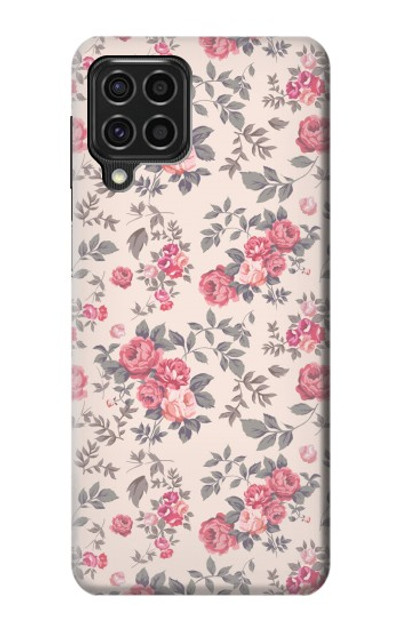 S3095 Vintage Rose Pattern Case Cover Custodia per Samsung Galaxy F62
