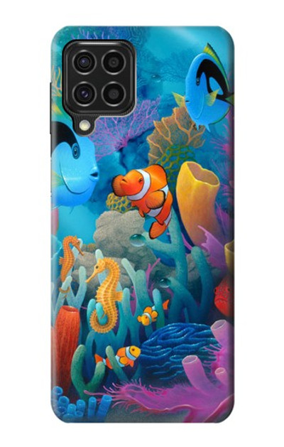 S3227 Underwater World Cartoon Case Cover Custodia per Samsung Galaxy F62