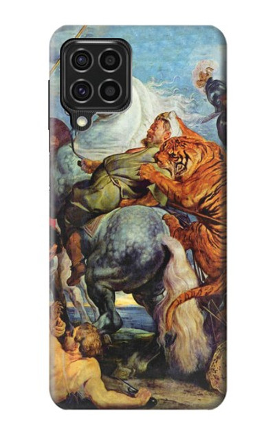 S3331 Peter Paul Rubens Tiger und Lowenjagd Case Cover Custodia per Samsung Galaxy F62
